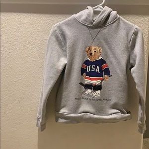Kids Polo Logo Hoodie